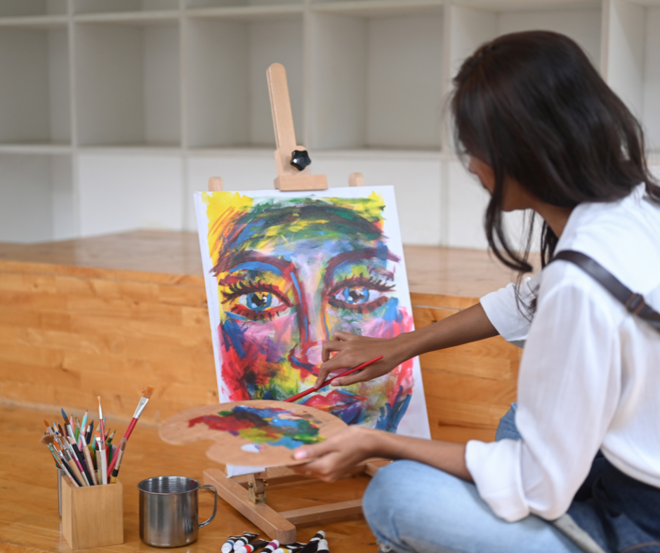 "Grief's Canvas: Creative Outlets for Healing"
