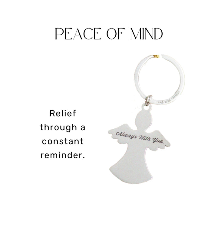 Angel Keychain For Loss of Loved One #support-provided-to-your-friend_standard